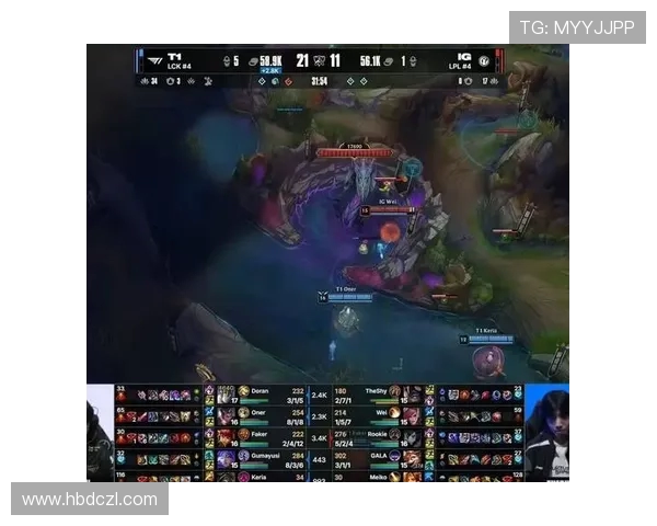 IG对决T1激烈碰撞 究竟谁能笑到最后抢夺全球总冠军荣耀